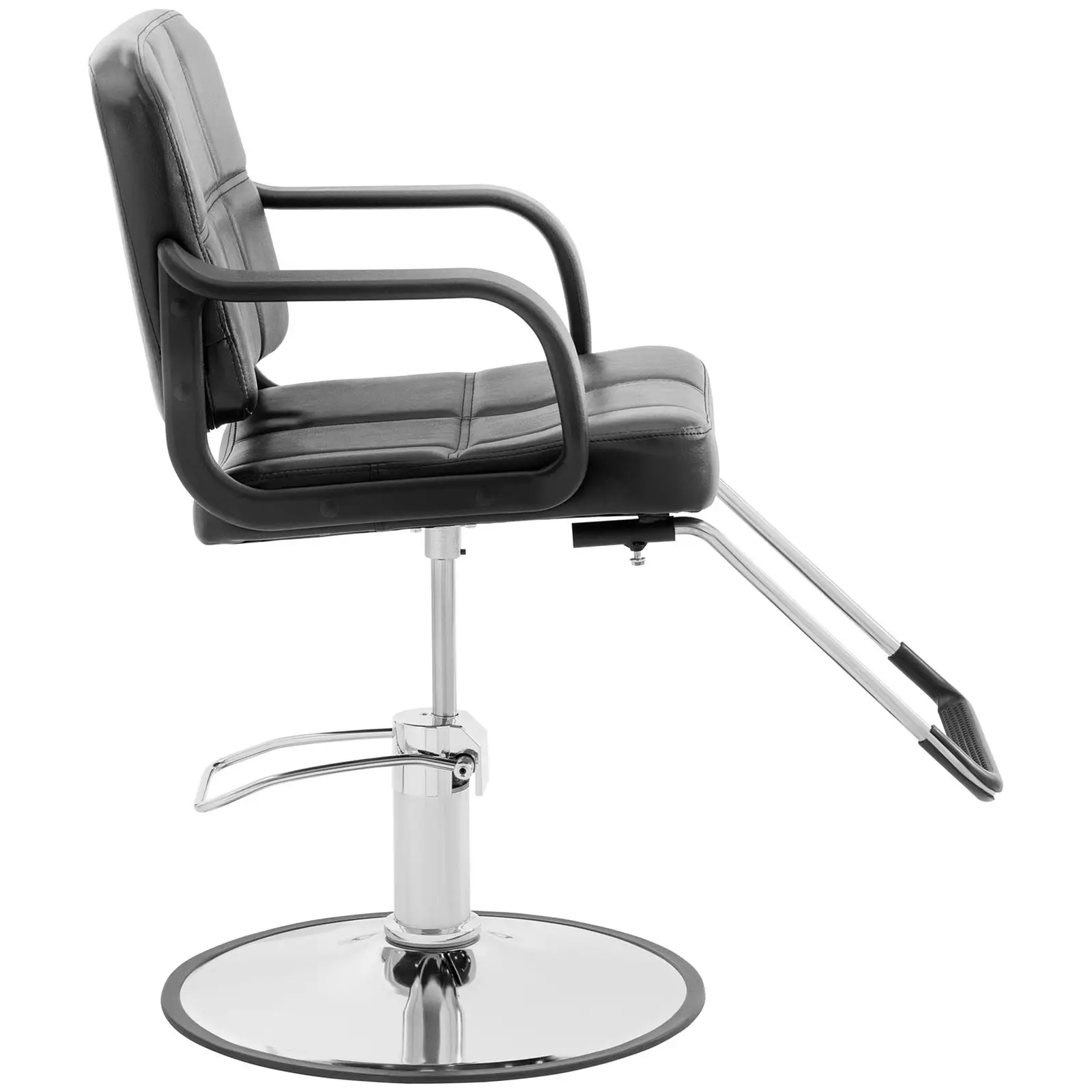 Salonska stolica - Oslonac za noge - 50 - 64 cm - 170 kg - crna