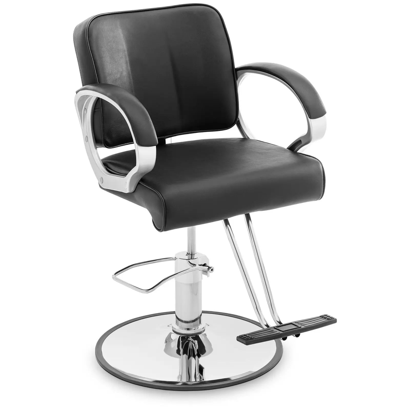 Salonska stolica - T oslonac za noge - 50 - 60 cm - 180 kg - crna
