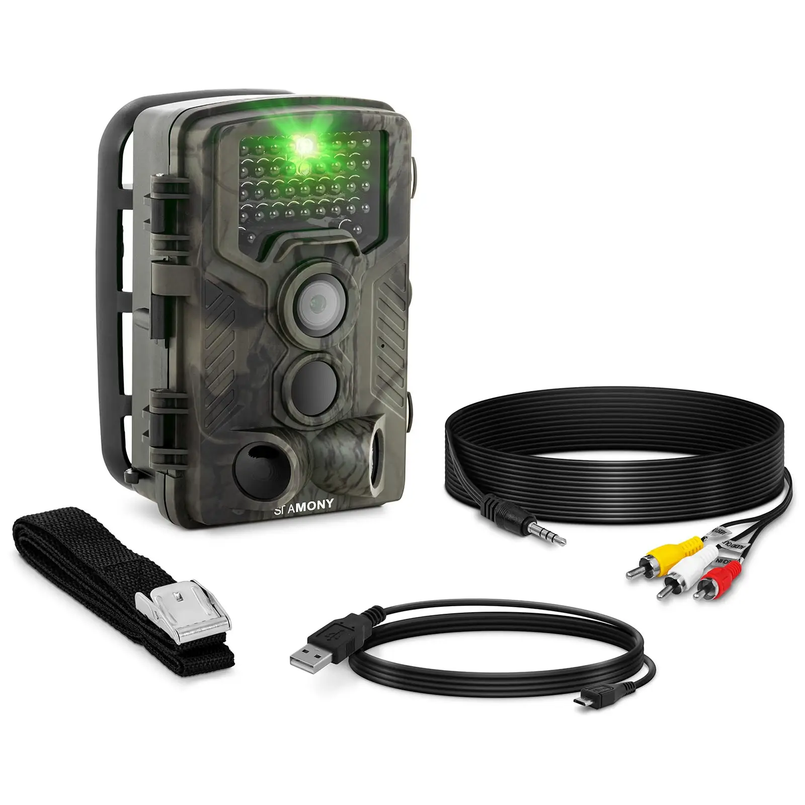 Kamera za igre - 8 MP - 2.7K Full HD - 46 IR LED dioda - 20 m - 0,3 s