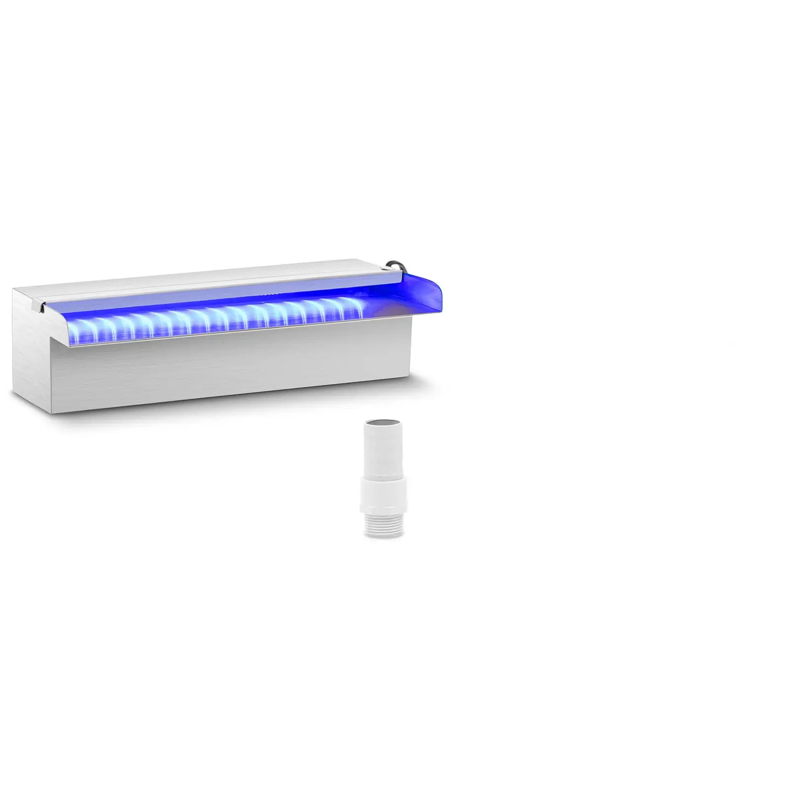 Naponski tuš - 30 cm - LED rasvjeta - Plavo/bijelo