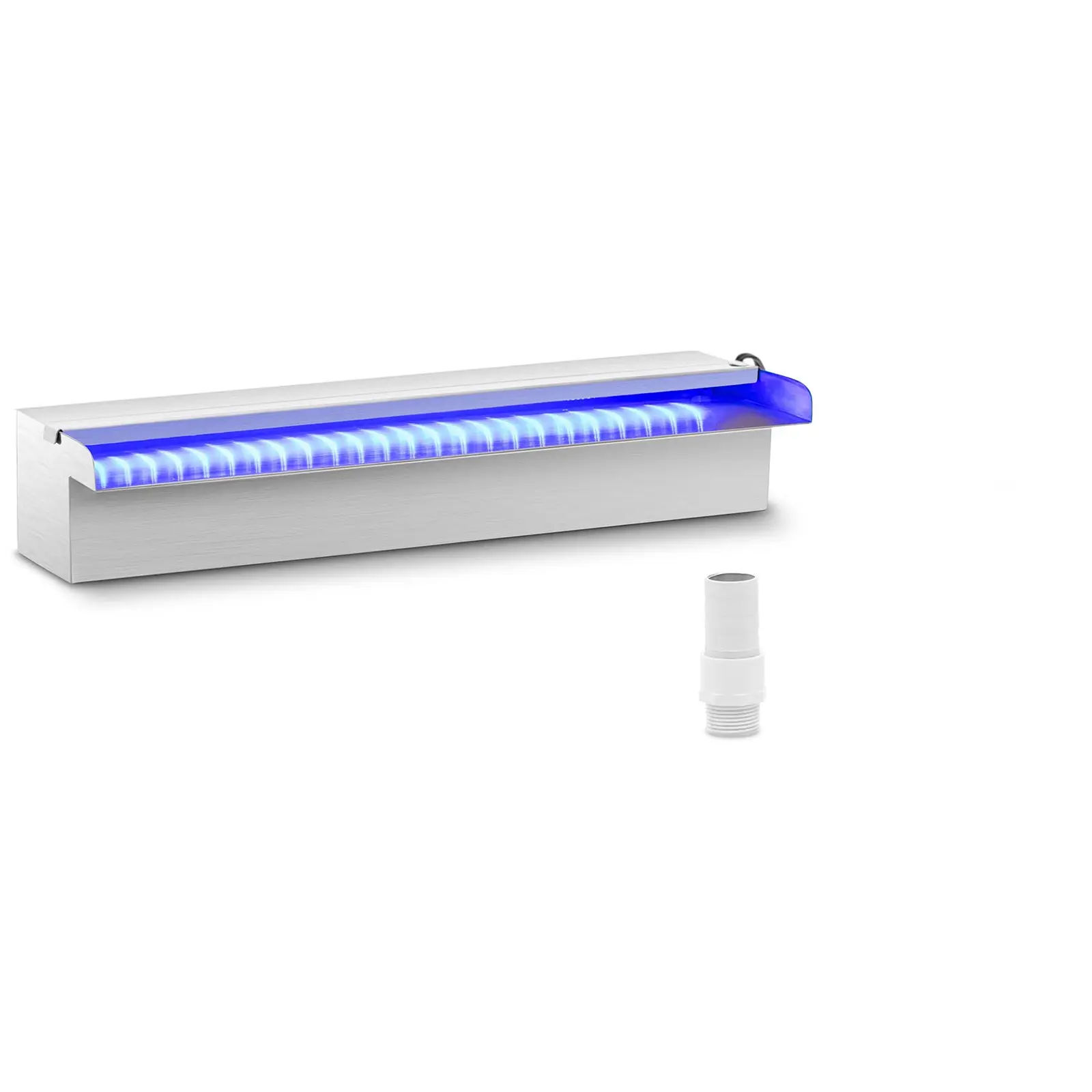 Naponski tuš - 45 cm - LED rasvjeta - Plavo/bijelo